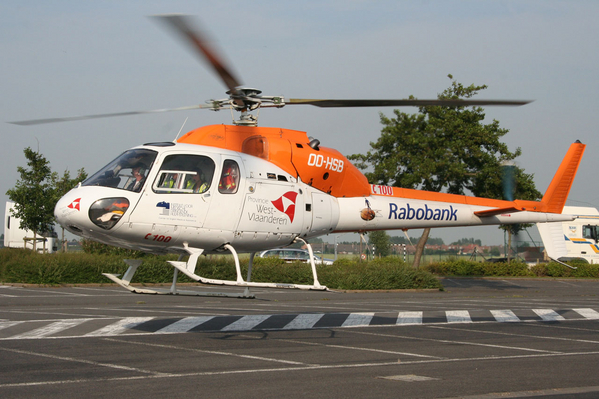 AS-355
Date 18-06-06
Another emergency flight.
Bringing back an injured child to the hospital in Brugge.
