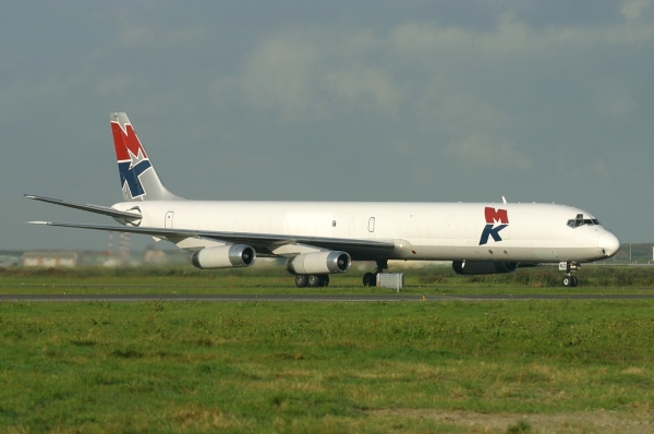 9G-MKO
Keywords: 9G-MKO DC8-63F MK Airlines OST EBOS Oostende Ostend Ostende Douglas DC8
