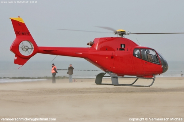 Keywords: Eurocopter EC-120B Colibri OO-WER Knokke Belgium