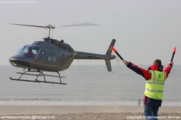 Keywords: Knokke Belgium Bell 206B Jet Ranger OO-COP