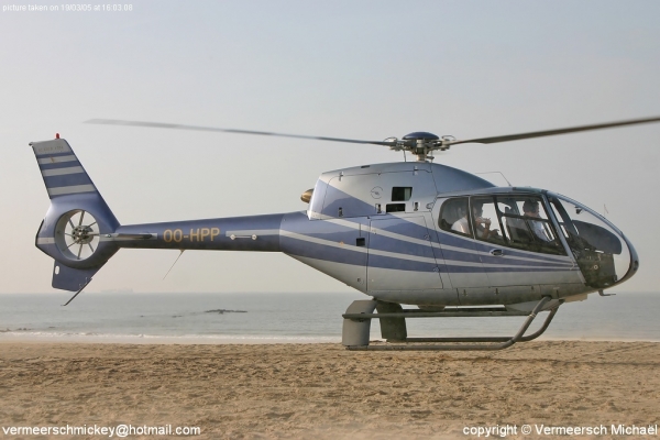 Keywords: CrownHelicopters Eurocopter EC-120B Colibri Knokke Belgium OO-HPP