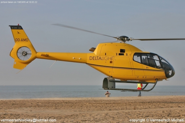 Keywords: Eurocopter EC-120B Colibri OO-AMD Knokke Belgium
