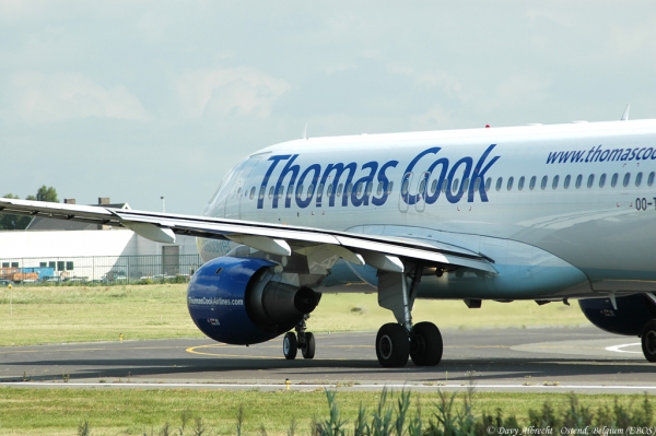 Keywords: OO-TCL Thomas Cook Oostende Ostend Belgium EBOS A320
