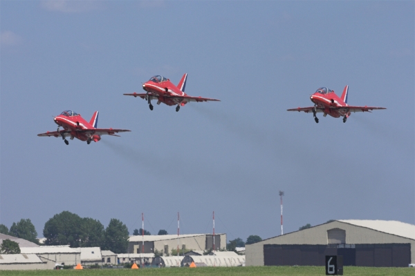 Red Arrows Take Off
