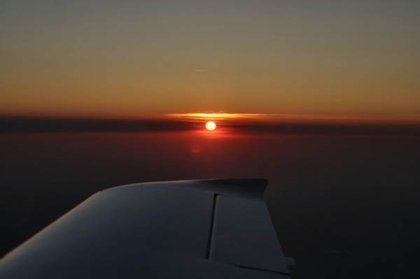 In flight
Beautiful sunset on our way from Hannover back to Ostend...
