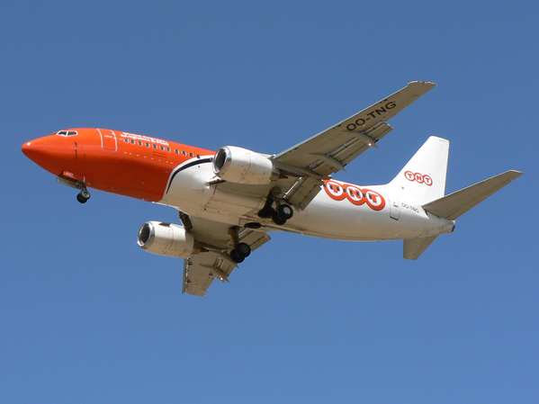OO-TNG
TNT 737-3YO(QC) landing at 25R
Keywords: TNT Boeing 737 EBBR