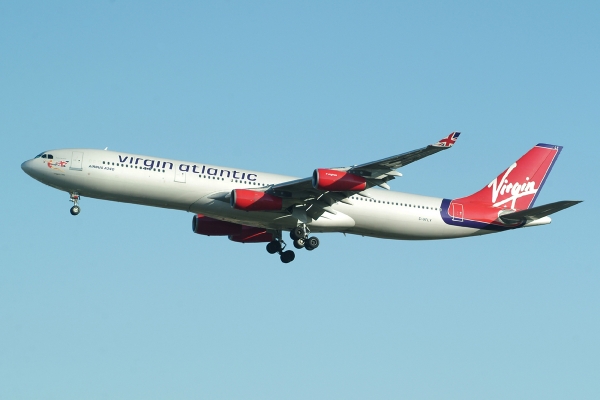 Virgin Atlantic G-VFLY A340
