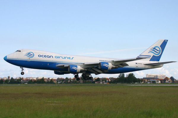 I-OCEA
All morning nice sunshine expect when this one came to rest on Rwy26... ( Canon 300D + Sigma 50-500 
Keywords: I-OCEA OST EBOS Ostend Ostende Oostende B747-230F Ocean Airlines