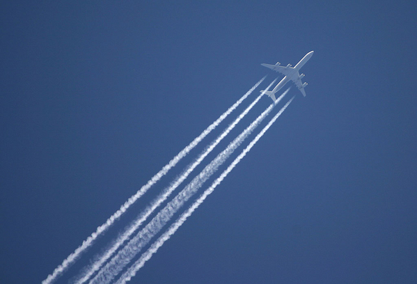 LH A340-300
Cruising high above SPY VOR on the way to FRA...
