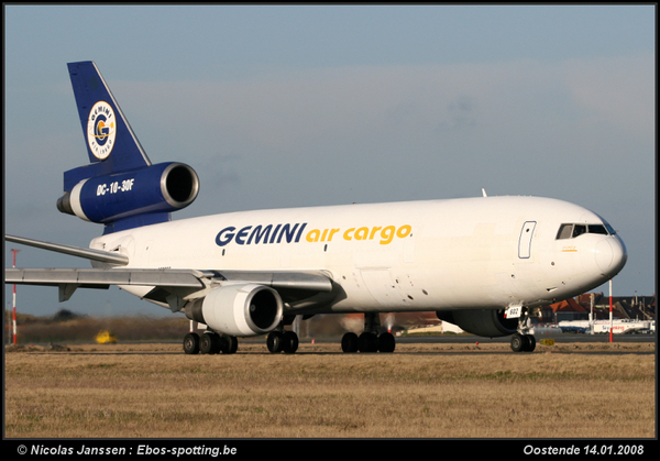 N602GC
Keywords: N602GC OST EBOS Oostende Ostend Ostende DC10-30F Gemini Air Cargo