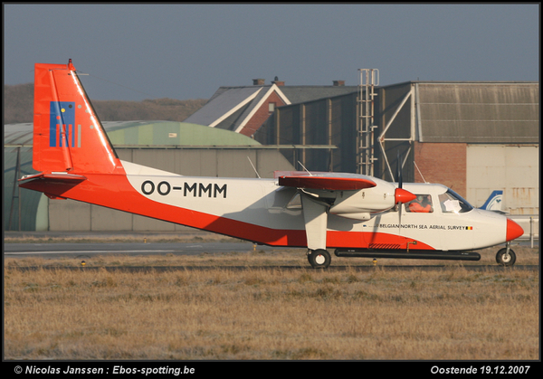 OO-MMM
Keywords: OO-MMM Britten-Norman BN-2A-21 Islander OST EBOS Oostende Ostend Ostende