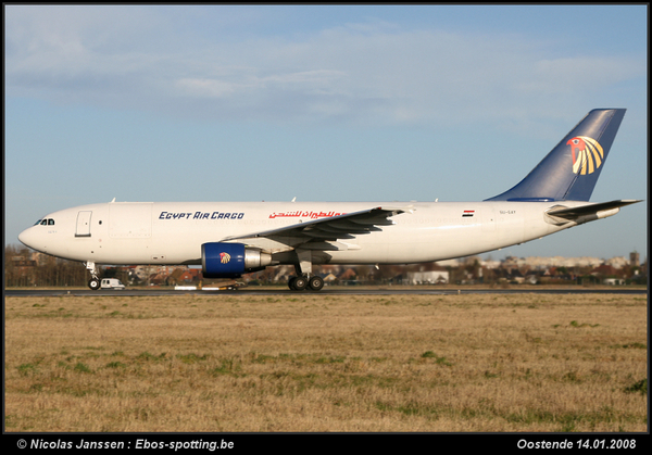 SU-GAY
Keywords: SU-GAY A300B4-622R Egypt Air Cargo OST EBOS Oostende Ostend Ostende