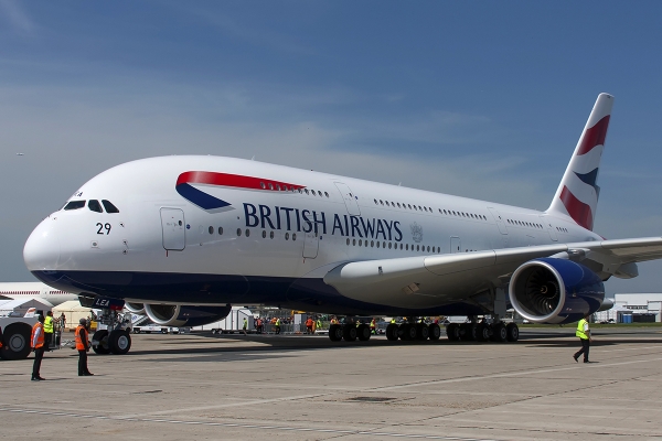 First A380 for British Airways
