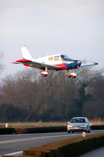 OO-JMF
In the weekend the West Aviation Club is active and sometimes they come really low over the street when RWY11 is in use.
Keywords: OO-JMF Koksijde